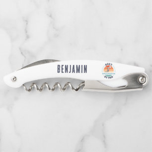 Bester Trauzeuge nach Par Custom Retro Hochzeit Kellnermesser