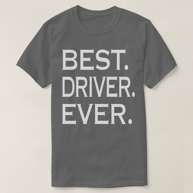Bester Treiber T-Shirt (Design vorne)