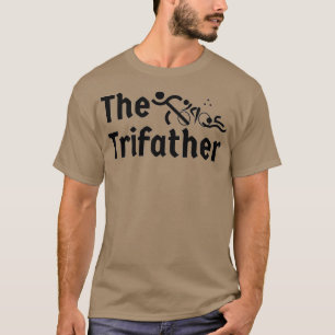 Bester Triathlon-Vater je ich meine Väter drei unt T-Shirt