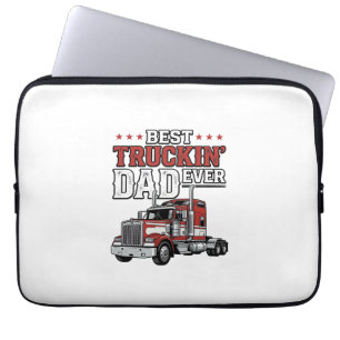 Bester Trucker-Vater aller Zeiten Vintage-Truck-Sh Laptopschutzhülle