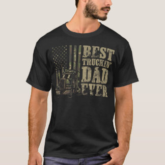 Bester Trucking-Vater Aller Zeiten Für Einen LKW-F T-Shirt