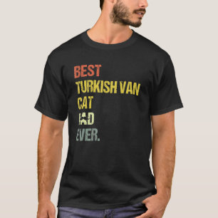 Bester Türkisch Van Katzen-Vater für Männer T-Shirt