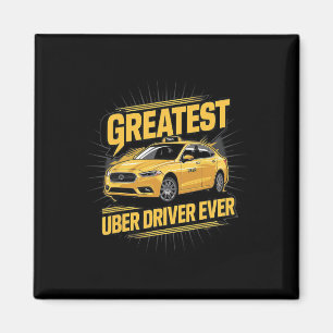 Bester Uber Driver je Uber Driver Funny 1 Magnet