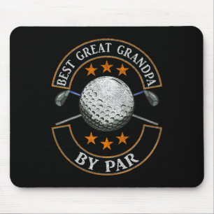 Bester Urgroßvater von Par Golf Liebhaber Sports V Mousepad