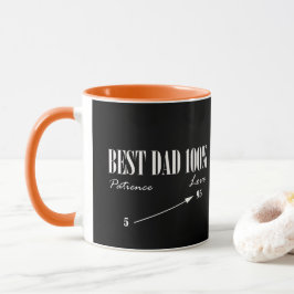 Bester Vater 100% Liebe Geduld Funky Vatercup Tass Tasse