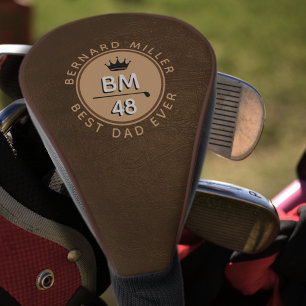 BESTER VATER ALLE ZEIT benutzerdefinierter Name Al Golf Headcover