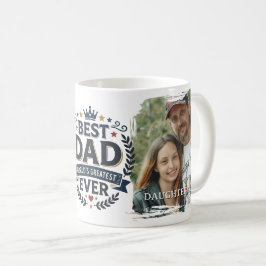 BESTER VATER ALLE ZEIT RETRO INDIVIDUELLE TASSE