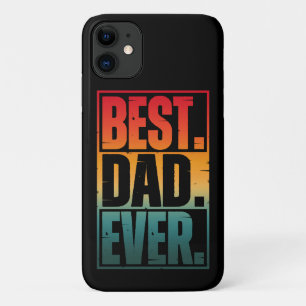 BESTER VATER ALLE ZEIT TYPOGRAPHIE Case-Mate iPhone HÜLLE