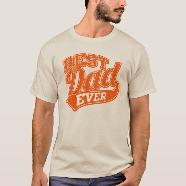 Bester Vater aller Star SuperDad T-Shirt (Vorderseite)