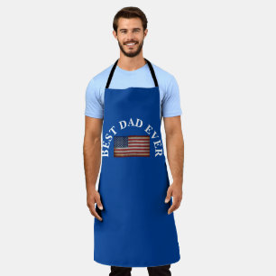 BESTER VATER ALLER ZEIT USA-FLAGG CUSTOMIZE LANDES SCHÜRZE