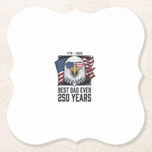 Bester Vater Aller Zeiten 250 Jahre Patriotischer Untersetzer
