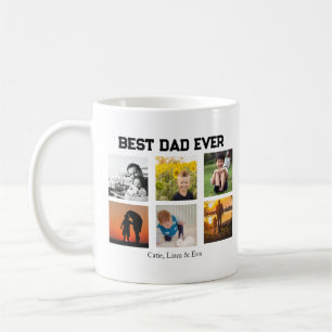 Bester Vater aller Zeiten Anpassbarer Name und Bil Kaffeetasse