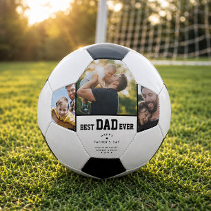 Bester Vater Aller Zeiten Benutzerdefiniertes 3-Fa Fußball