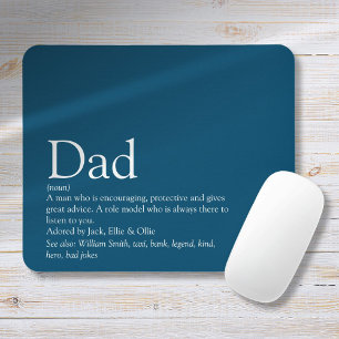 Bester Vater aller Zeiten Daddy Vater Definition B Mousepad
