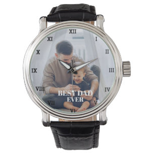 Bester Vater Aller Zeiten Foto-Kollage Erstellen S Armbanduhr