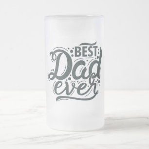 Bester Vater Aller Zeiten Frostglas Bierkrug Mattglas Bierglas