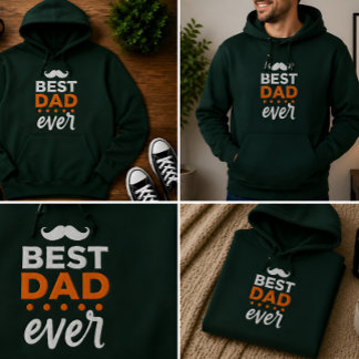 Bester Vater Aller Zeiten Geschenk Bestickter Hoodie