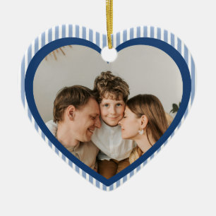 Bester Vater aller Zeiten Golfer Foto Minimalist T Keramik Ornament