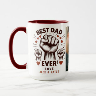 Bester Vater Aller Zeiten Individuelles Foto Per Tasse