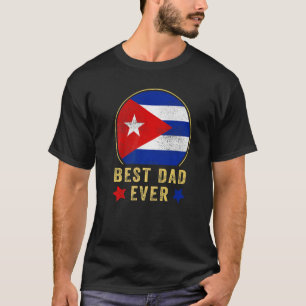 Bester Vater Aller Zeiten Kubanischer Vater Kuba L T-Shirt