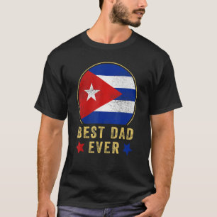 Bester Vater Aller Zeiten Kubanischer Vater Kuba L T-Shirt