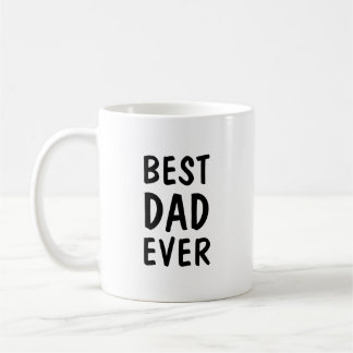 Bester Vater Aller Zeiten Minimalistische Typograf Kaffeetasse