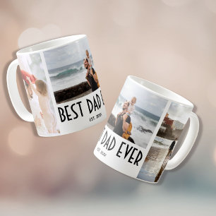 Bester Vater Aller Zeiten Moderne Erinnerungs-Foto Kaffeetasse