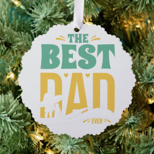 Bester Vater Aller Zeiten Ornament Karte