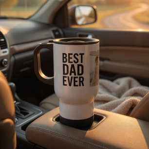 Bester Vater Aller Zeiten Personalisierte Foto Reisebecher