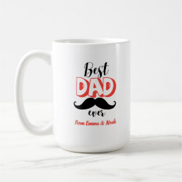 Bester Vater Aller Zeiten Personalisiertes Vaterta Kaffeetasse