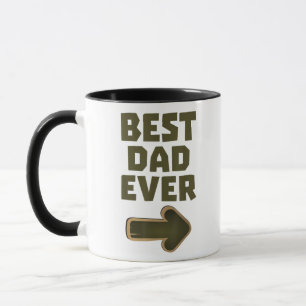 Bester Vater Aller Zeiten Pfeil Grafik Logo Tasse