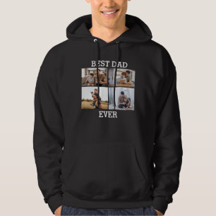Bester Vater aller Zeiten Vater Daddy Fotocollage  Hoodie