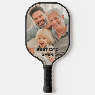 Bester Vater aller Zeiten Vater Familienfotos Dadd Pickleball Schläger