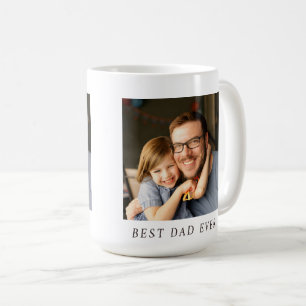 Bester Vater Aller Zeiten Vollfoto Personalisierte Kaffeetasse