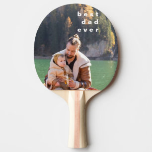 Bester Vater Aller Zeiten Vollfoto-Personalisierte Tischtennis Schläger