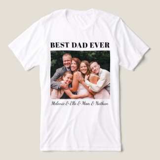 Bester Vater Aller Zeiten Vollständig Anpassbares Tri-Blend Shirt