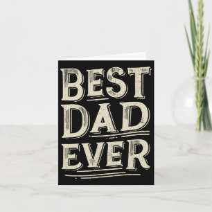 Bester Vater aller Zeiten von Tochter Sohn Geburts Karte