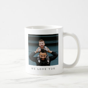 Bester Vater Aller Zeiten Zwei Foto Personalisiert Kaffeetasse