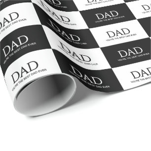 Bester Vater Allerzeit Vatertag  Geschenkpapier