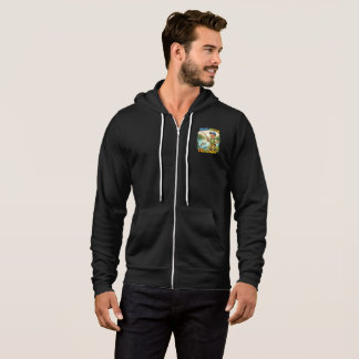 Bester Vater Angler am See Lustige Geschenkidee Hoodie