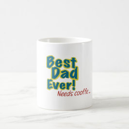 Bester Vater Braucht Kaffee Kaffeetasse