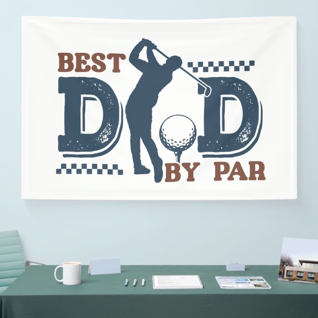 Bester Vater By Par Banner (Messe)