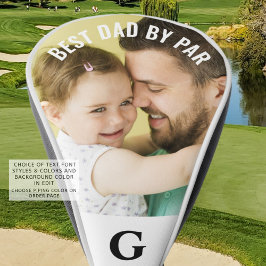 BESTER VATER BY PAR Foto Monogram Golf Head Cover Headcover