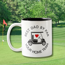 BESTER VATER BY PAR GOLFKART HEART
