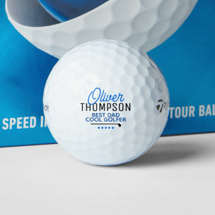 Bester Vater Cool Golfer-Geschenk Golfball