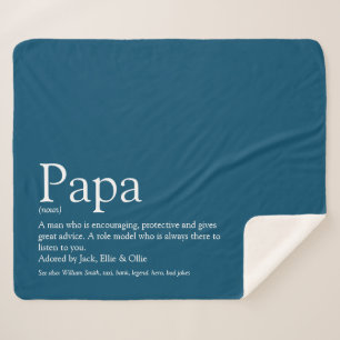 Bester Vater der Welt, Daddy, Vater Definition Bla Sherpadecke