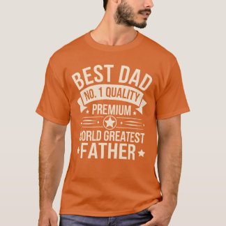 Bester Vater der Welt Freunde T-Shirt