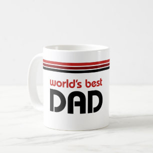 Bester Vater der Welt Klassisches Vatertagsgeschen Kaffeetasse