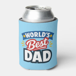 Bester Vater der Welt mit individuellem Foto Dosenkühler