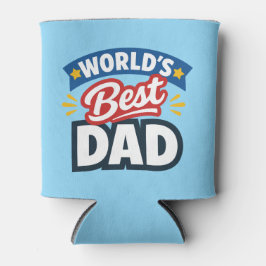 Bester Vater der Welt mit individuellem Foto Dosenkühler